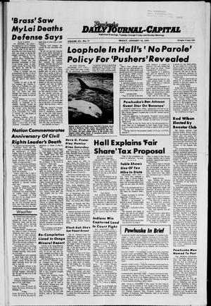 Pawhuska Daily Journal-Capital (Pawhuska, Okla.), Vol. 62, No. 11, Ed. 1 Friday, January 15, 1971