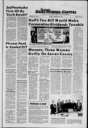 Pawhuska Daily Journal-Capital (Pawhuska, Okla.), Vol. 62, No. 18, Ed. 1 Tuesday, January 26, 1971