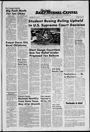 Pawhuska Daily Journal-Capital (Pawhuska, Okla.), Vol. 62, No. 78, Ed. 1 Tuesday, April 20, 1971