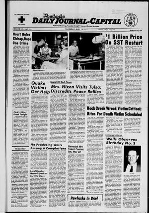 Pawhuska Daily Journal-Capital (Pawhuska, Okla.), Vol. 62, No. 95, Ed. 1 Thursday, May 13, 1971