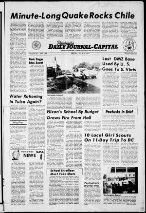 Primary view of object titled 'Pawhuska Daily Journal-Capital (Pawhuska, Okla.), Vol. 62, No. 136, Ed. 1 Friday, July 9, 1971'.