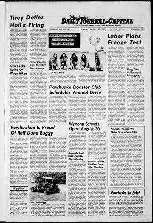 Pawhuska Daily Journal-Capital (Pawhuska, Okla.), Vol. 62, No. 167, Ed. 1 Sunday, August 22, 1971