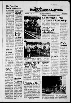 Pawhuska Daily Journal-Capital (Pawhuska, Okla.), Vol. 62, No. 176, Ed. 1 Friday, September 3, 1971