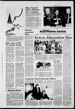Pawhuska Daily Journal-Capital (Pawhuska, Okla.), Vol. 62, No. 229, Ed. 1 Wednesday, November 17, 1971