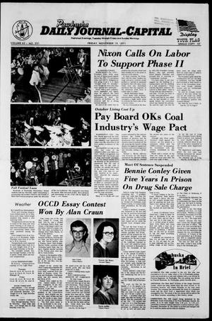 Pawhuska Daily Journal-Capital (Pawhuska, Okla.), Vol. 62, No. 231, Ed. 1 Friday, November 19, 1971