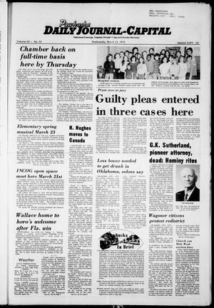Pawhuska Daily Journal-Capital (Pawhuska, Okla.), Vol. 63, No. 53, Ed. 1 Wednesday, March 15, 1972
