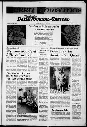 Pawhuska Daily Journal-Capital (Pawhuska, Okla.), Vol. 63, No. 255, Ed. 1 Sunday, December 24, 1972
