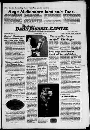 Pawhuska Daily Journal-Capital (Pawhuska, Okla.), Vol. 64, No. 10, Ed. 1 Sunday, January 14, 1973