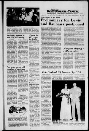 Pawhuska Daily Journal-Capital (Pawhuska, Okla.), Vol. 64, No. 25, Ed. 1 Sunday, February 4, 1973