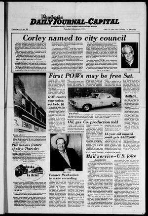 Pawhuska Daily Journal-Capital (Pawhuska, Okla.), Vol. 64, No. 26, Ed. 1 Tuesday, February 6, 1973