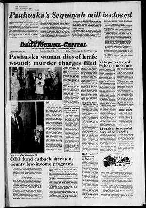 Pawhuska Daily Journal-Capital (Pawhuska, Okla.), Vol. 64, No. 46, Ed. 1 Tuesday, March 6, 1973