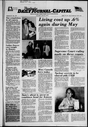 Pawhuska Daily Journal-Capital (Pawhuska, Okla.), Vol. 64, No. 123, Ed. 1 Thursday, June 21, 1973