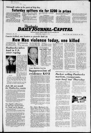 Pawhuska Daily Journal-Capital (Pawhuska, Okla.), Vol. 64, No. 151, Ed. 1 Wednesday, August 1, 1973