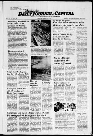 Pawhuska Daily Journal-Capital (Pawhuska, Okla.), Vol. 64, No. 157, Ed. 1 Thursday, August 9, 1973