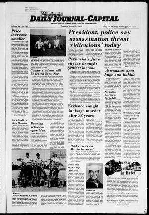 Pawhuska Daily Journal-Capital (Pawhuska, Okla.), Vol. 64, No. 165, Ed. 1 Tuesday, August 21, 1973