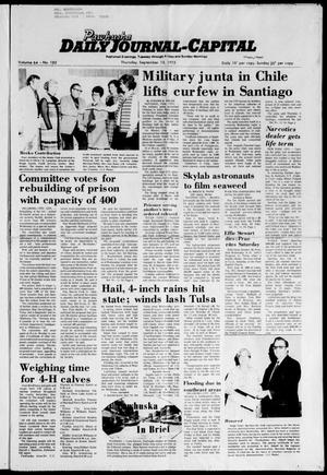 Pawhuska Daily Journal-Capital (Pawhuska, Okla.), Vol. 64, No. 182, Ed. 1 Thursday, September 13, 1973