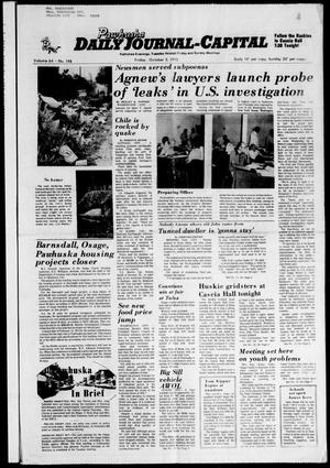 Pawhuska Daily Journal-Capital (Pawhuska, Okla.), Vol. 64, No. 198, Ed. 1 Friday, October 5, 1973