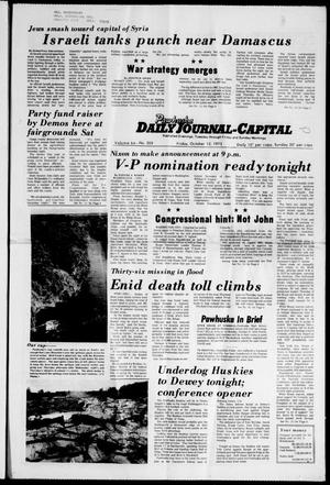 Pawhuska Daily Journal-Capital (Pawhuska, Okla.), Vol. 64, No. 203, Ed. 1 Friday, October 12, 1973