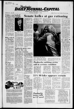 Pawhuska Daily Journal-Capital (Pawhuska, Okla.), Vol. 64, No. 227, Ed. 1 Thursday, November 15, 1973