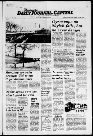 Primary view of object titled 'Pawhuska Daily Journal-Capital (Pawhuska, Okla.), Vol. 64, No. 232, Ed. 1 Friday, November 23, 1973'.