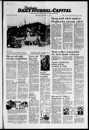 Pawhuska Daily Journal-Capital (Pawhuska, Okla.), Vol. 64, No. 250, Ed. 1 Wednesday, December 19, 1973