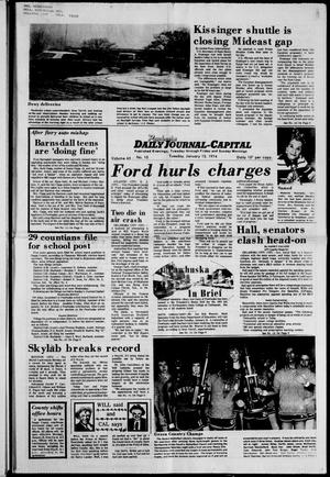 Pawhuska Daily Journal-Capital (Pawhuska, Okla.), Vol. 65, No. 10, Ed. 1 Tuesday, January 15, 1974