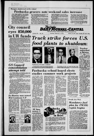 Pawhuska Daily Journal-Capital (Pawhuska, Okla.), Vol. 65, No. 25, Ed. 1 Tuesday, February 5, 1974