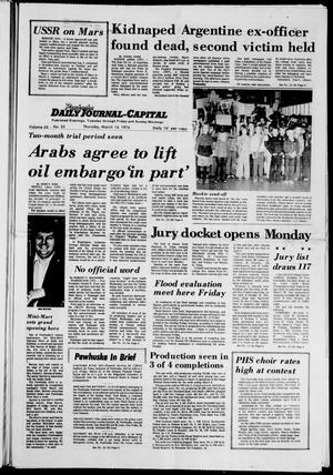 Pawhuska Daily Journal-Capital (Pawhuska, Okla.), Vol. 65, No. 52, Ed. 1 Thursday, March 14, 1974