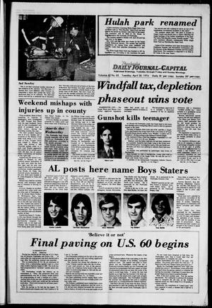 Pawhuska Daily Journal-Capital (Pawhuska, Okla.), Vol. 65, No. 85, Ed. 1 Tuesday, April 30, 1974