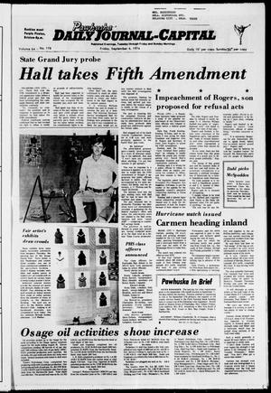 Pawhuska Daily Journal-Capital (Pawhuska, Okla.), Vol. 65, No. 178, Ed. 1 Friday, September 6, 1974