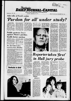 Pawhuska Daily Journal-Capital (Pawhuska, Okla.), Vol. 65, No. 180, Ed. 1 Tuesday, September 10, 1974