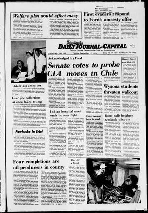 Pawhuska Daily Journal-Capital (Pawhuska, Okla.), Vol. 65, No. 185, Ed. 1 Tuesday, September 17, 1974