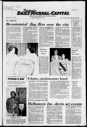Pawhuska Daily Journal-Capital (Pawhuska, Okla.), Vol. 65, No. 194, Ed. 1 Sunday, September 29, 1974