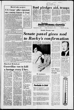 Pawhuska Daily Journal-Capital (Pawhuska, Okla.), Vol. 65, No. 233, Ed. 1 Friday, November 22, 1974
