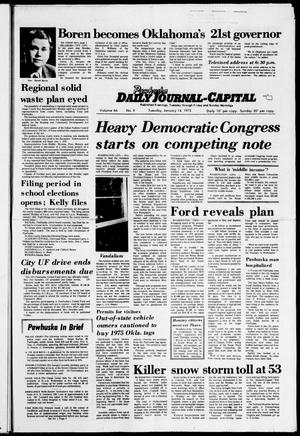 Pawhuska Daily Journal-Capital (Pawhuska, Okla.), Vol. 66, No. 9, Ed. 1 Tuesday, January 14, 1975
