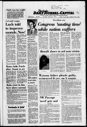 Pawhuska Daily Journal-Capital (Pawhuska, Okla.), Vol. 66, No. 26, Ed. 1 Thursday, February 6, 1975