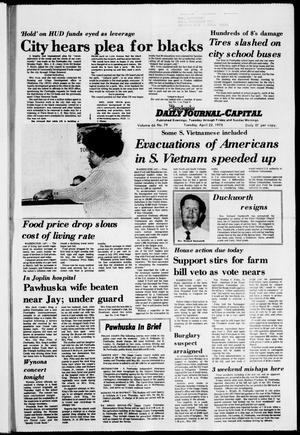Pawhuska Daily Journal-Capital (Pawhuska, Okla.), Vol. 66, No. 79, Ed. 1 Tuesday, April 22, 1975