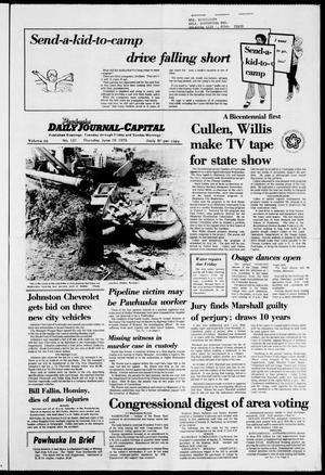 Pawhuska Daily Journal-Capital (Pawhuska, Okla.), Vol. 66, No. 121, Ed. 1 Thursday, June 19, 1975