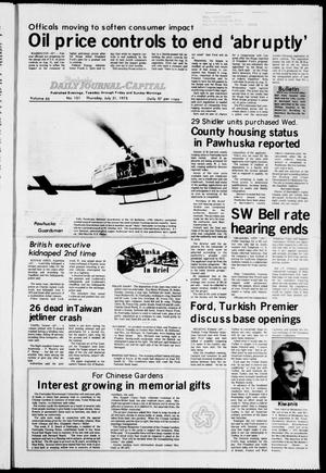 Pawhuska Daily Journal-Capital (Pawhuska, Okla.), Vol. 66, No. 151, Ed. 1 Thursday, July 31, 1975
