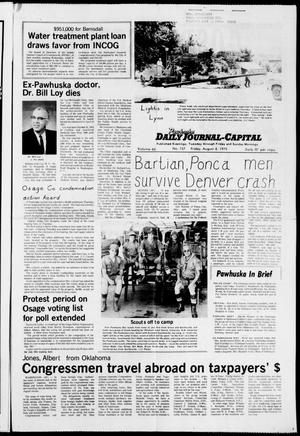Pawhuska Daily Journal-Capital (Pawhuska, Okla.), Vol. 66, No. 157, Ed. 1 Friday, August 8, 1975