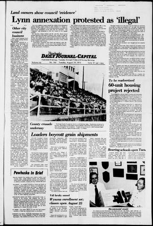 Pawhuska Daily Journal-Capital (Pawhuska, Okla.), Vol. 66, No. 164, Ed. 1 Tuesday, August 19, 1975