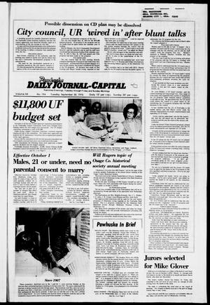 Pawhuska Daily Journal-Capital (Pawhuska, Okla.), Vol. 66, No. 194, Ed. 1 Tuesday, September 30, 1975