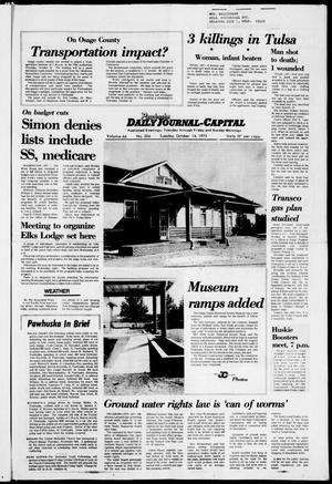 Pawhuska Daily Journal-Capital (Pawhuska, Okla.), Vol. 66, No. 204, Ed. 1 Tuesday, October 14, 1975