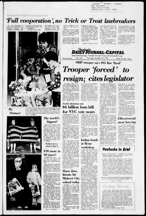 Pawhuska Daily Journal-Capital (Pawhuska, Okla.), Vol. 66, No. 216, Ed. 1 Thursday, October 30, 1975