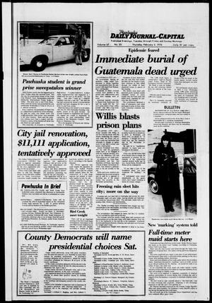 Pawhuska Daily Journal-Capital (Pawhuska, Okla.), Vol. 67, No. 25, Ed. 1 Thursday, February 5, 1976