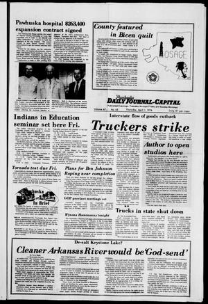 Pawhuska Daily Journal-Capital (Pawhuska, Okla.), Vol. 67, No. 65, Ed. 1 Thursday, April 1, 1976