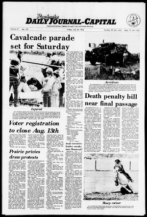 Pawhuska Daily Journal-Capital (Pawhuska, Okla.), Vol. 67, No. 147, Ed. 1 Friday, July 23, 1976
