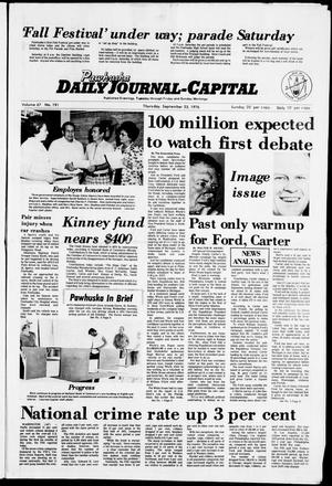 Pawhuska Daily Journal-Capital (Pawhuska, Okla.), Vol. 67, No. 191, Ed. 1 Thursday, September 23, 1976
