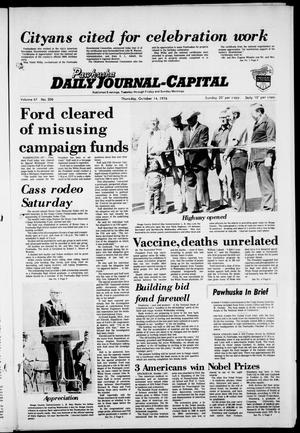Pawhuska Daily Journal-Capital (Pawhuska, Okla.), Vol. 67, No. 206, Ed. 1 Thursday, October 14, 1976