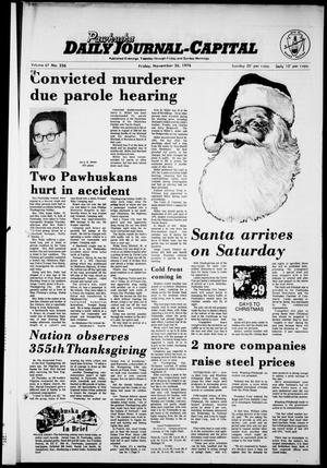 Pawhuska Daily Journal-Capital (Pawhuska, Okla.), Vol. 67, No. 236, Ed. 1 Friday, November 26, 1976